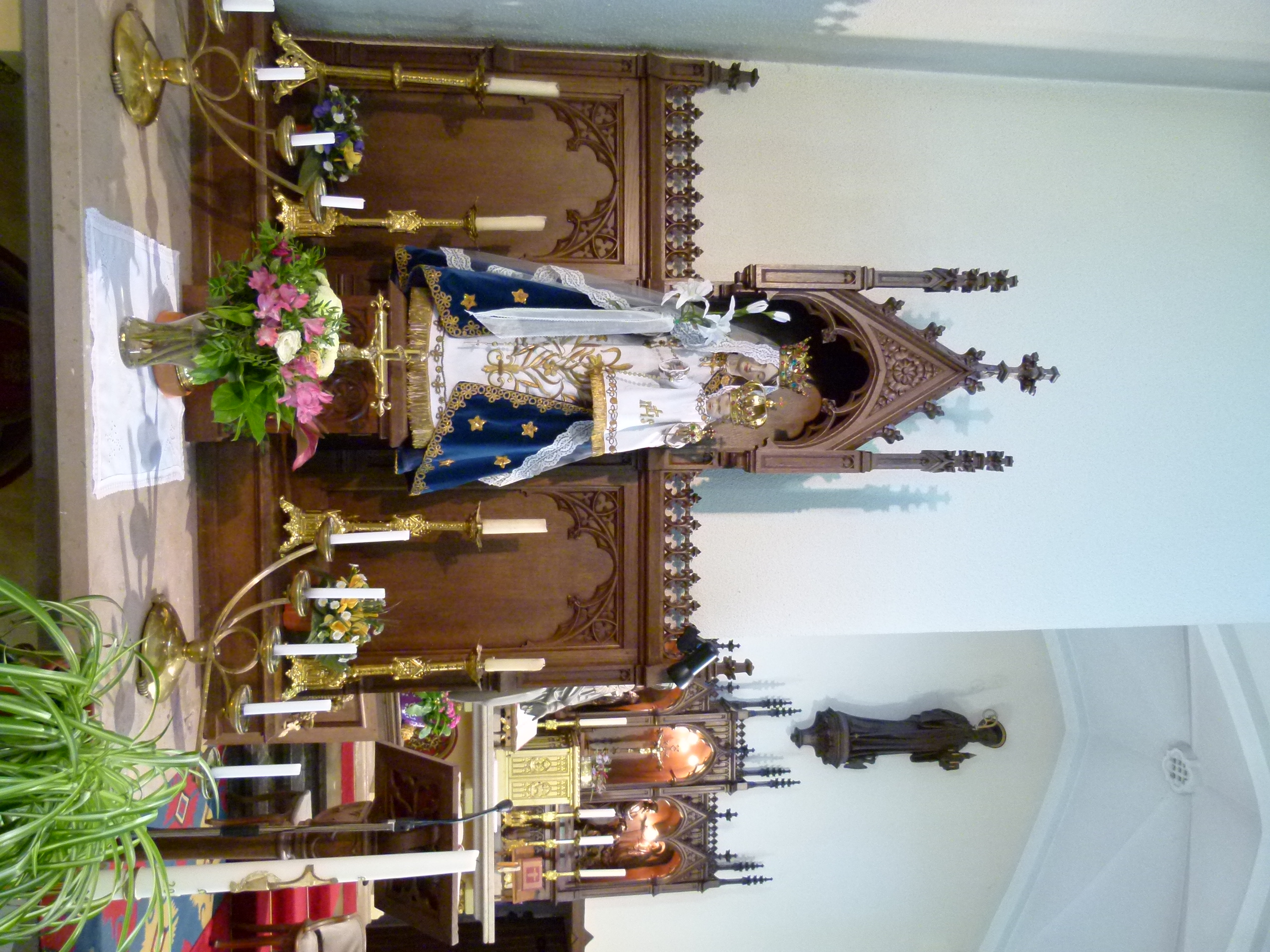 L'autel de la Vierge