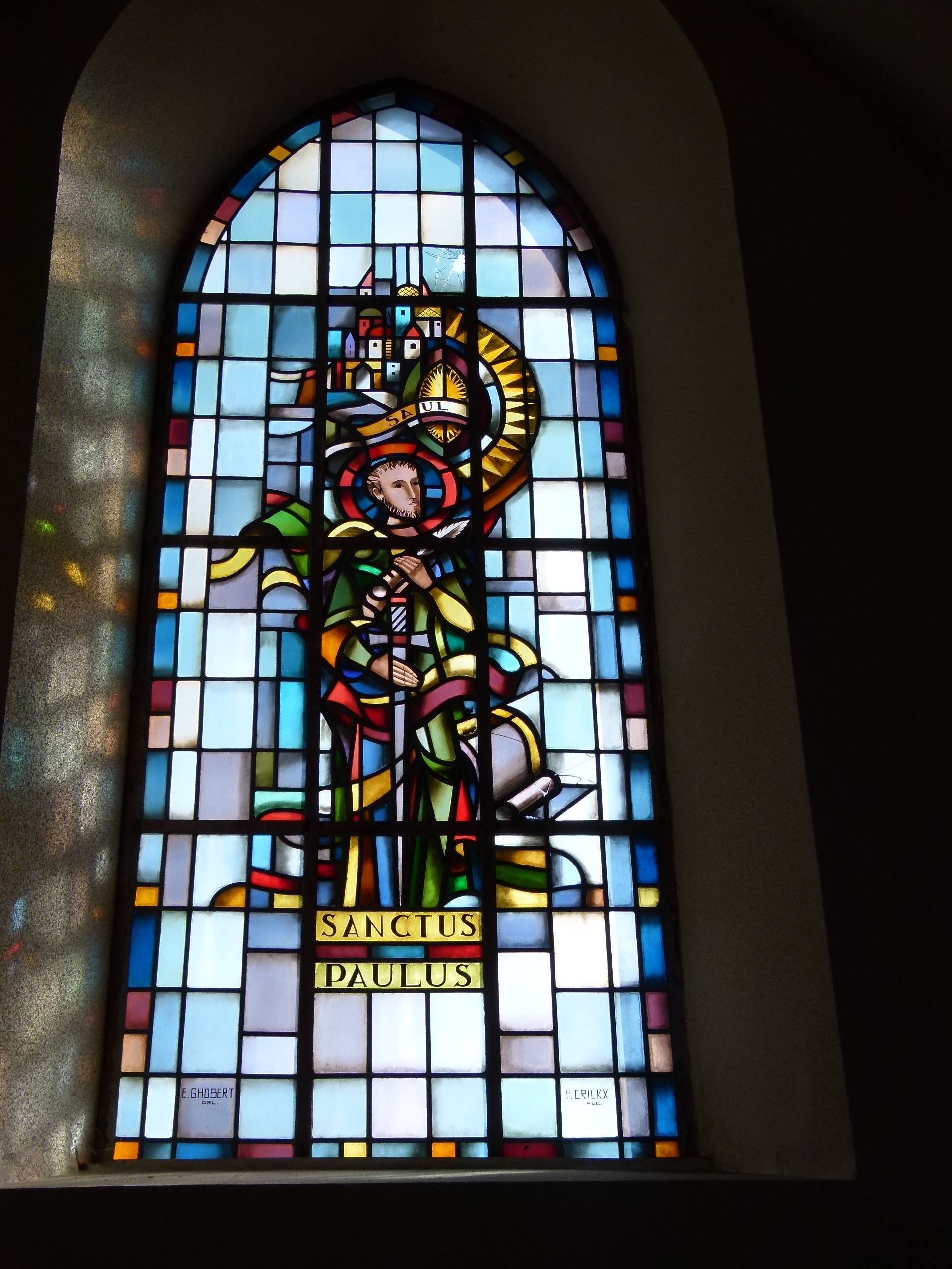 Vitrail Sanctus Paulus